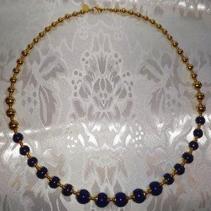 Vintage Liz Claiborne Beaded Graduated Necklace